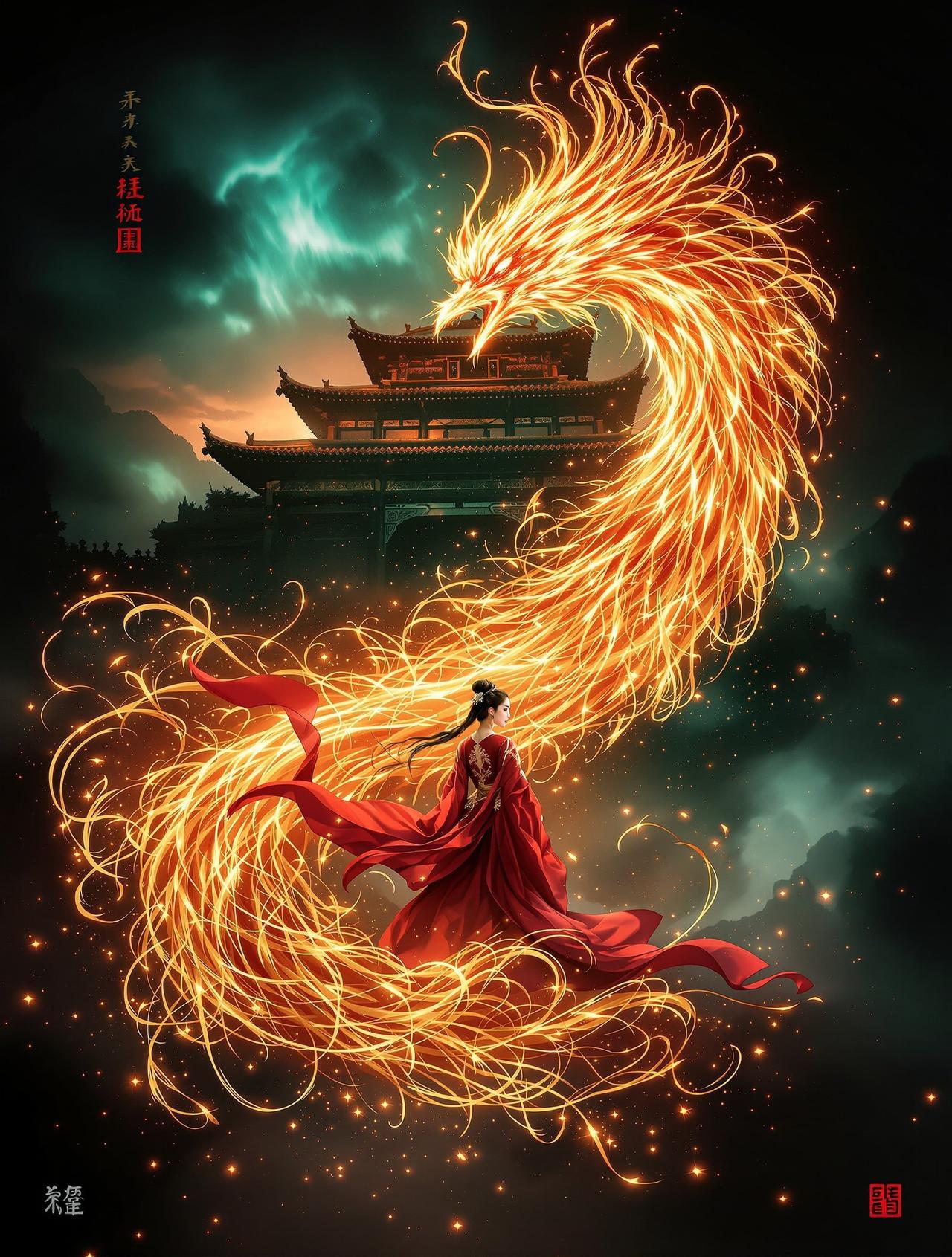 短剧平台《凤鸣九天》海报