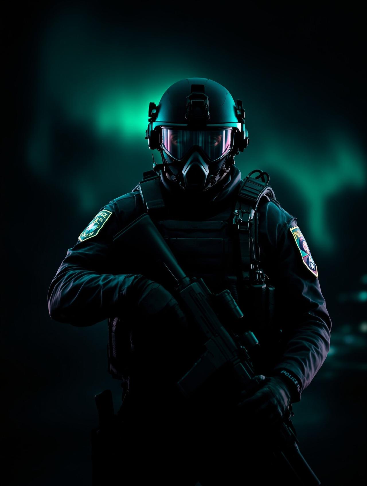 短剧平台《暗夜追光》海报